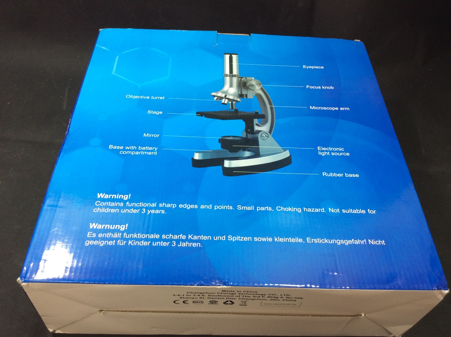 Telmu microscope 300x-1200x XSP-11XT - Image 2 of 2