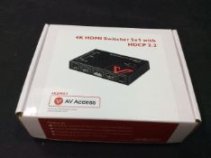 Av access 4k HDMI switcher with HDcp 2.2 4ksw51