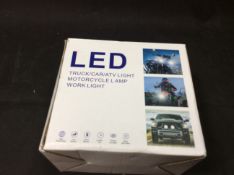 LED Motorcycle Lamp Work Light