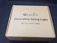 Oxyled string light BW-E12-3