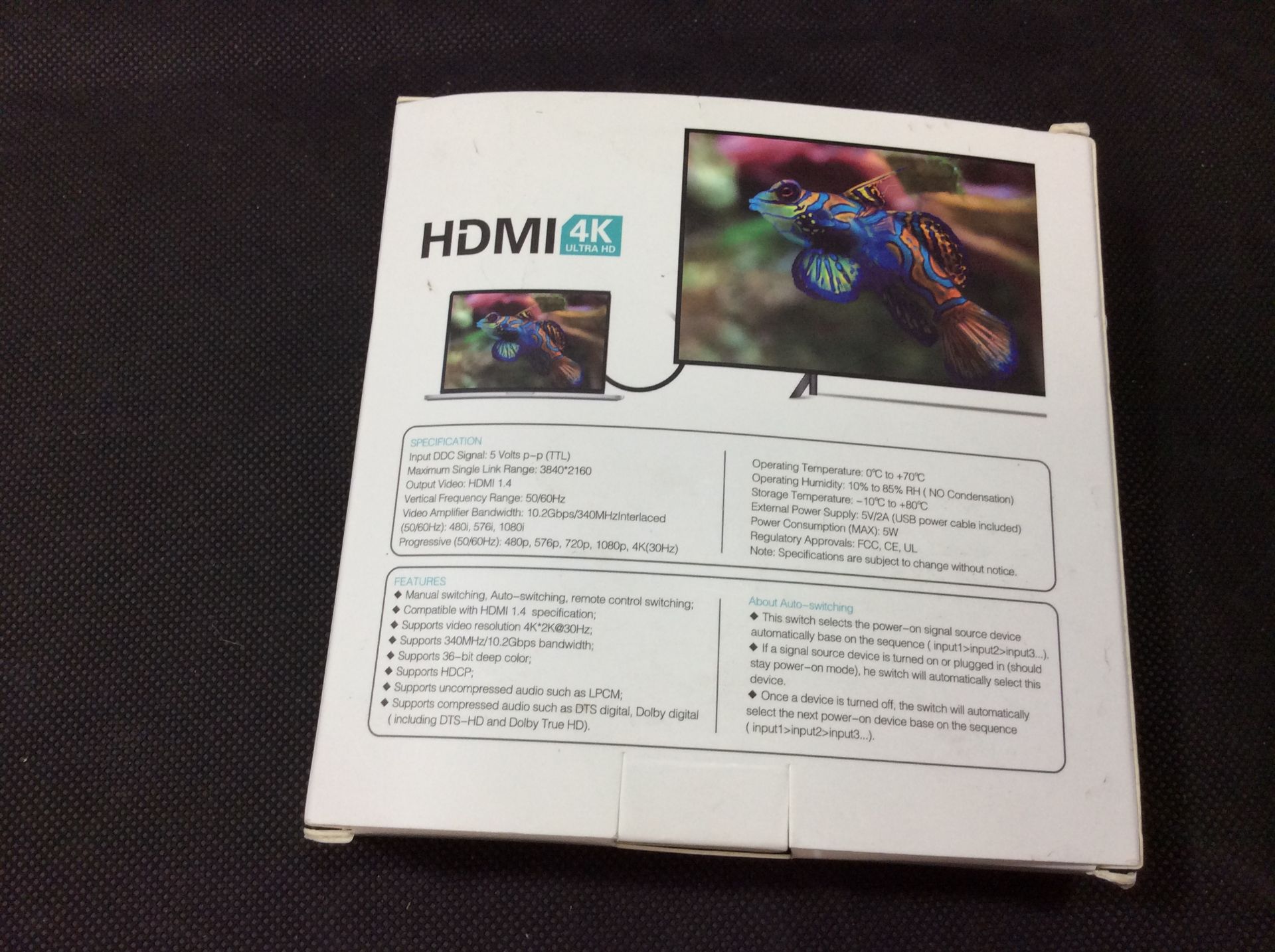 HDMI switch box - Image 2 of 2