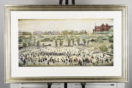 "Peel Park, Salford 1944" Limited Edition by L.S. Lowry