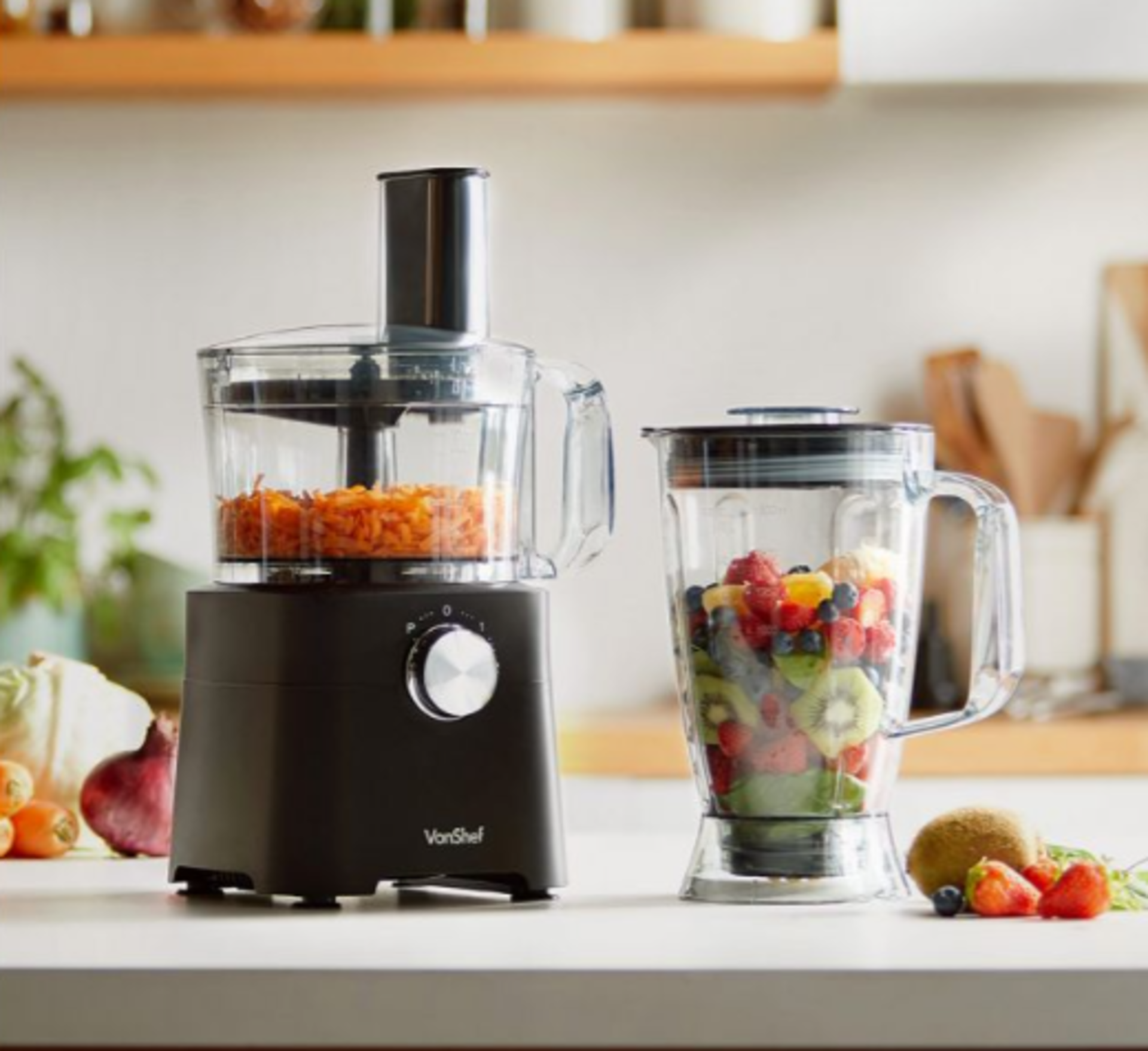 750W Food Processor