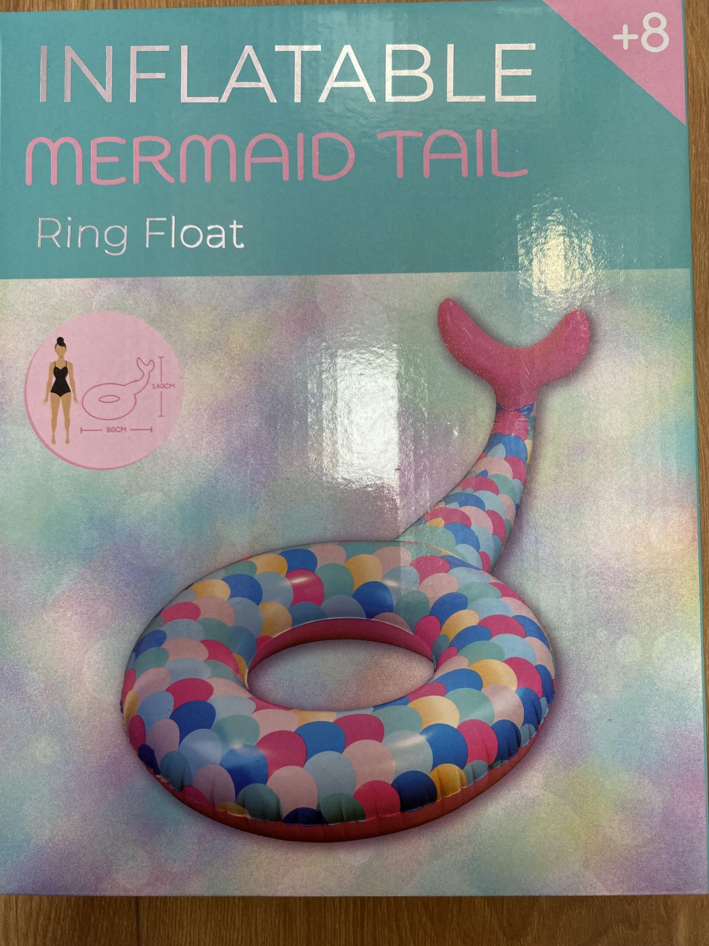 12 x Mermaid Swim Ring - Image 2 of 2