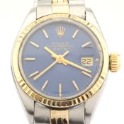 Rolex / Oyster Perpetual Date 6917 - Lady's Steel Wrist Watch