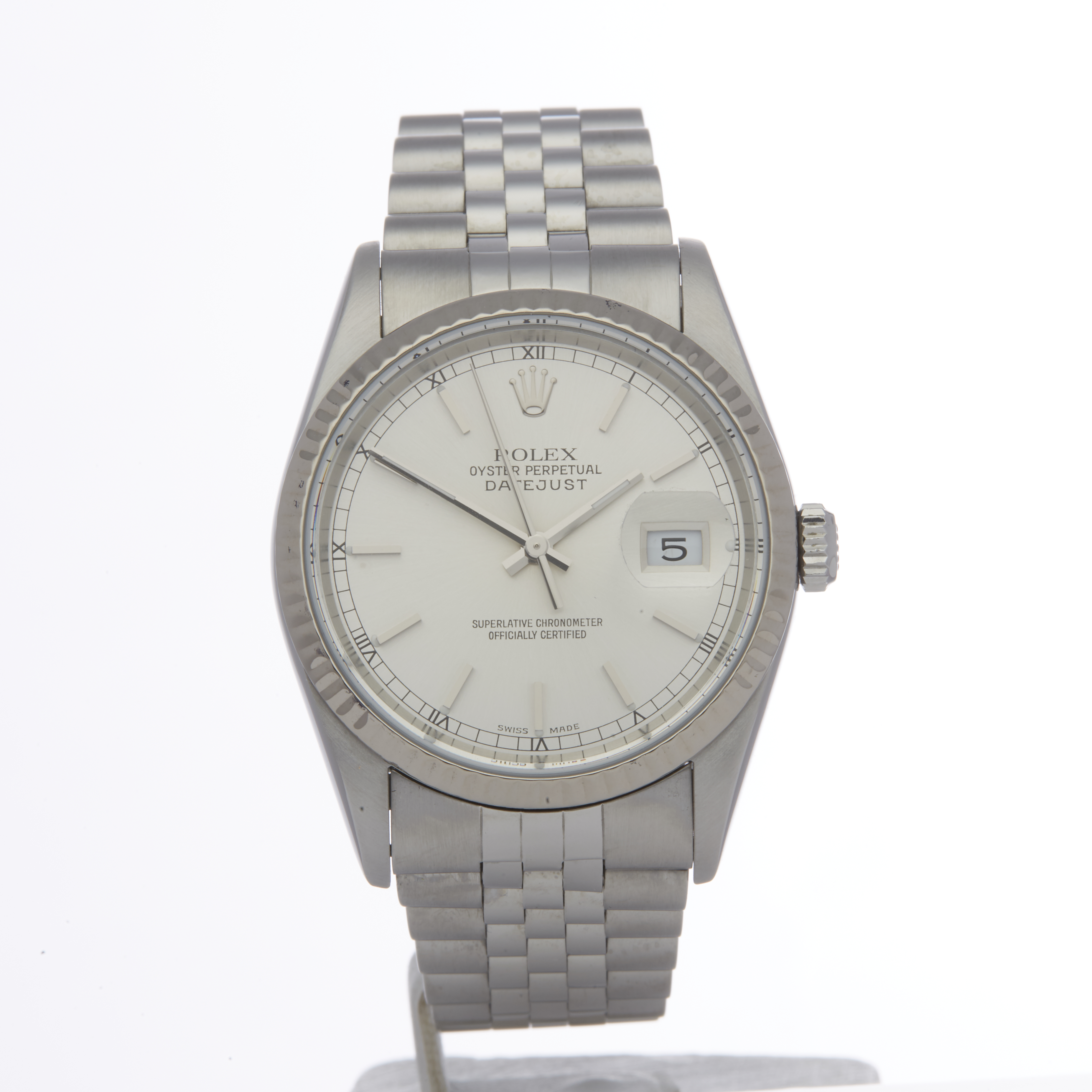 Rolex Datejust 36 16234 Unisex Stainless Steel Watch