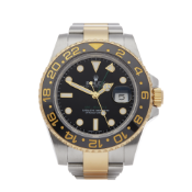 Rolex GMT-Master II 116713LN Men Yellow Gold & Stainless Steel Watch