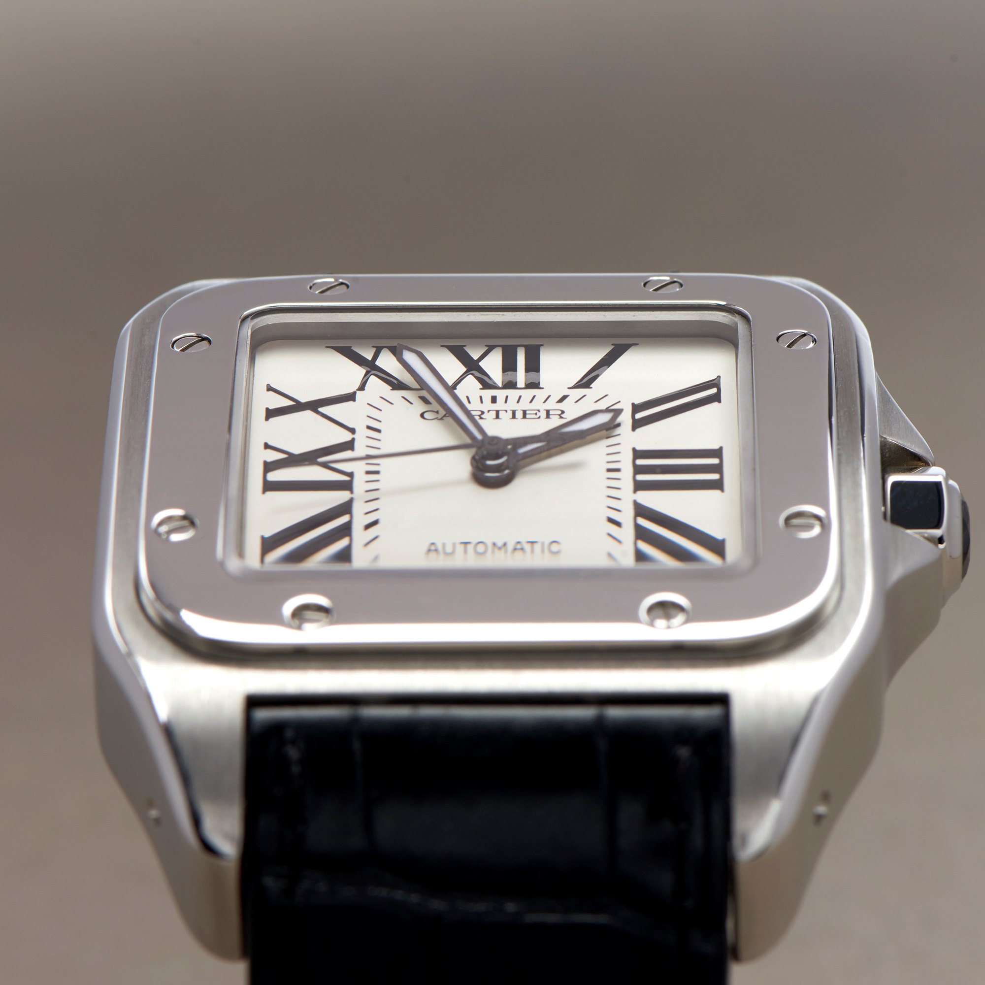 Cartier Santos 100 2656 or W20073X8 Men Stainless Steel Watch - Image 8 of 10