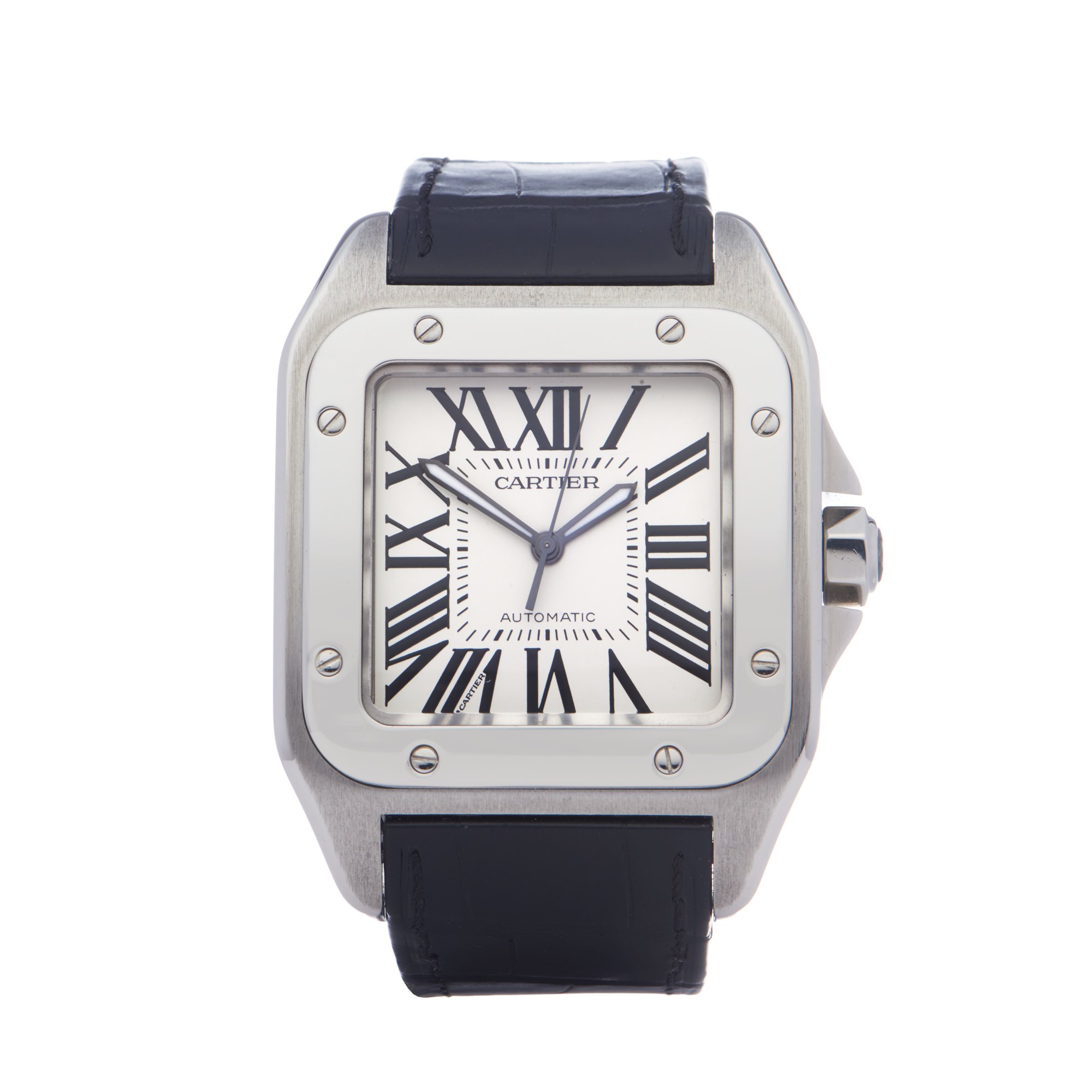 Cartier Santos 100 2656 or W20073X8 Men Stainless Steel Watch