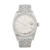 Rolex Datejust 36 1601 Men Stainless Steel Step DIal Watch