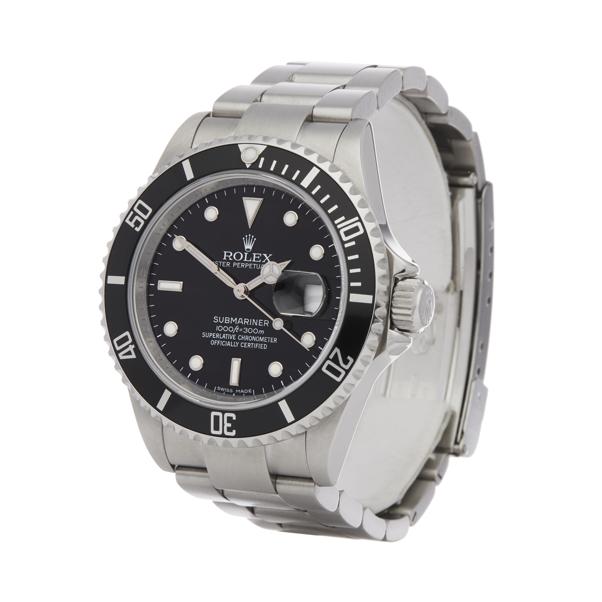Rolex Submariner Date 16610 Men Stainless Steel Watch - Image 7 of 8