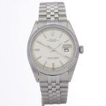 Rolex Datejust 36 1601 Men Stainless Steel Linen Dial Watch