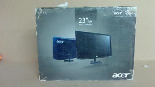 Acer 23" wide LCD Monitor new