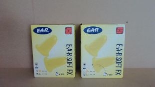 E.A.R Soft FX Ear Plugs - 2 Boxes of 200 units (400 in total) - Brand New