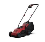 (R5P) 2 Items. 1x Sovereign 18V Cordless Lawn Mower (Has Charger. No Battery). 1x Qualcast 1200W Co