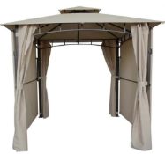 1x Gazebo With Extended Panels RRP £230. Dimensions H265 x W250 x D250cm extend to approx. W500xD4