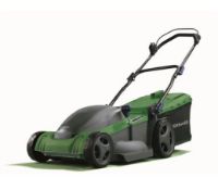 (R5E) 2x Powerbase Rotary Electric Lawn Mower. 1x 41cm 1800W. 1x 32cm 1200W.
