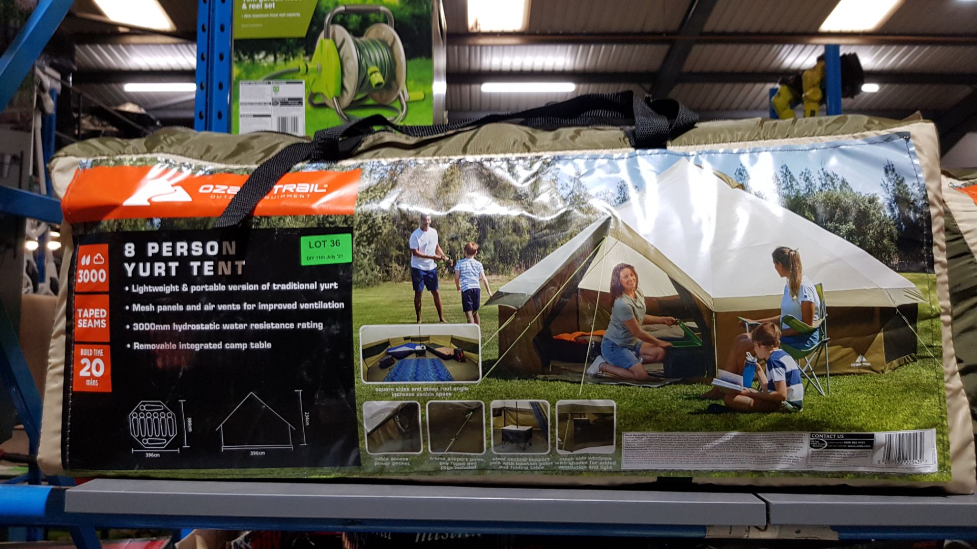(R5N) 1x Ozark Trail 8 Person Yurt Tent RRP £149 - Image 4 of 4
