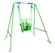 (R4N) 4 Items. 1x Sportspower Nursery Swing. 3x Kid Connection Castle Play Tent Pink.