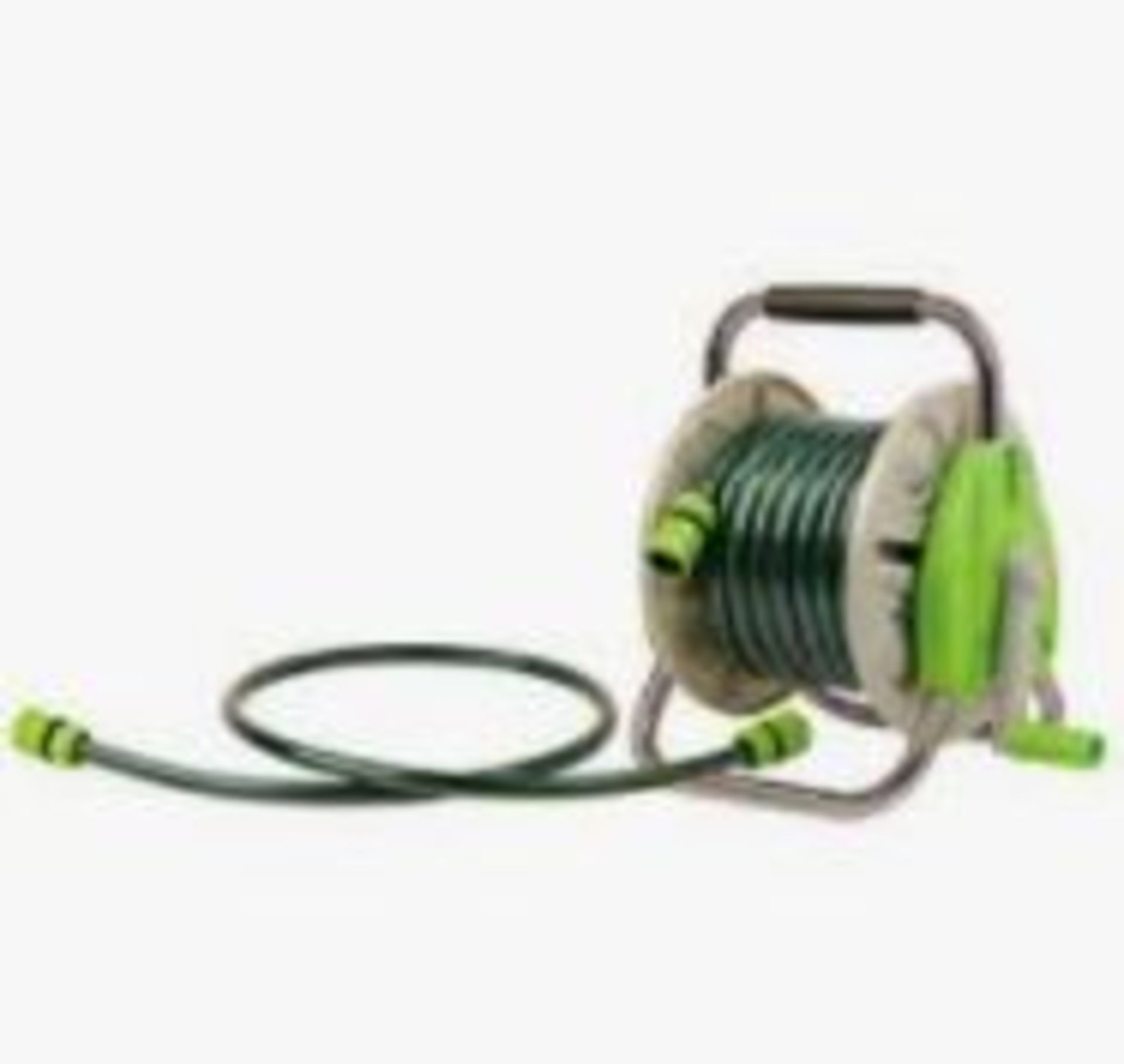 (R5C) 3x 15m Garden Hose & Reel Set.