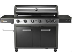 (R5M) 1x Fervor Australian Excellence Ranger 610 6 Burner Gas BBQ RRP £600. Dimensions 1056x442mm.