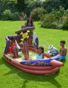(R4K) 4x Kid Connection Inflatables. 2x Inflatable Pirate Ship. 1x 3 Ring Family Pool. 1x Classic R
