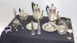 Collection of Antique & Vintage Silver Plated Items