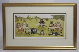 The Garden Party" Signed Limited Edition Linda Jane Smith Print