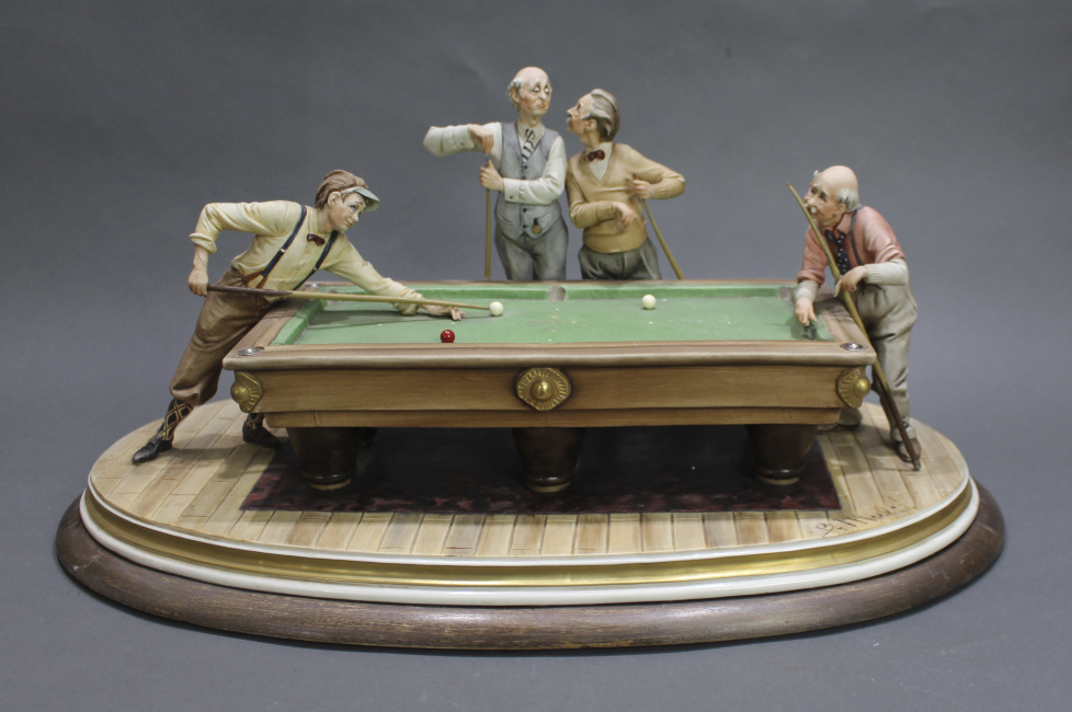 Capodimonte Snooker Table by B.Meuli