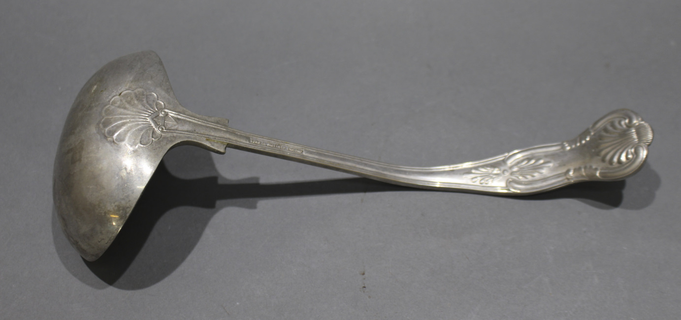 Large EPNS A1 Silver Plated Ladle - Image 2 of 3