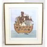 Limited Edition Signed Linda Jane Smith Print "Noahs Ark"