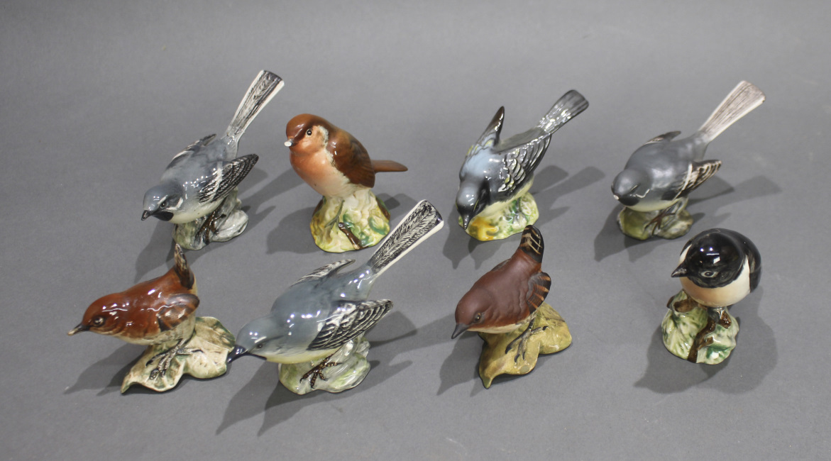 Set of 8 Beswick Birds