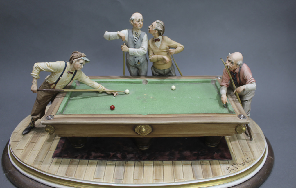 Capodimonte Snooker Table by B.Meuli - Image 3 of 7