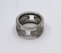 Bulgari Parentesi Diamond Band Ring