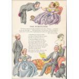 1956 Guinness "Mrs Beeton" Double-Sided Lithographed Colour Illustration Page No-3