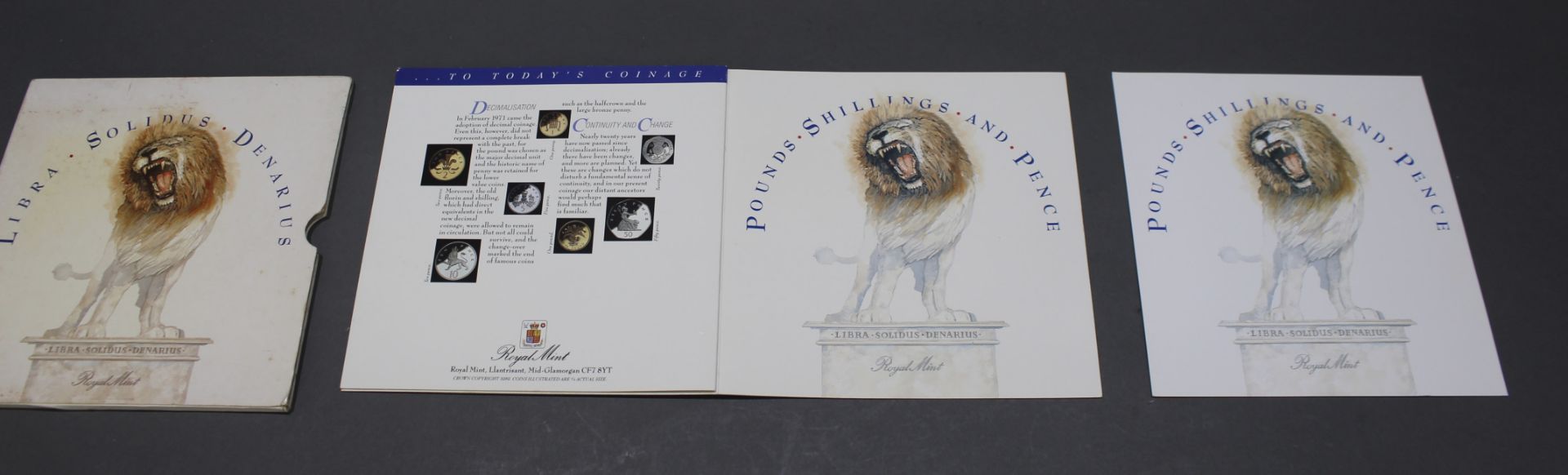 Royal Mint Pounds Shillings and Pence Proof Coin Set - Image 9 of 10