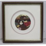 Small Linda Jane Smith Signed Cat in Drawer Print