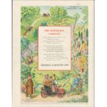1956 Guinness Inventions-"Horseless Carriage" Advertisement Print G.E. 2570.B