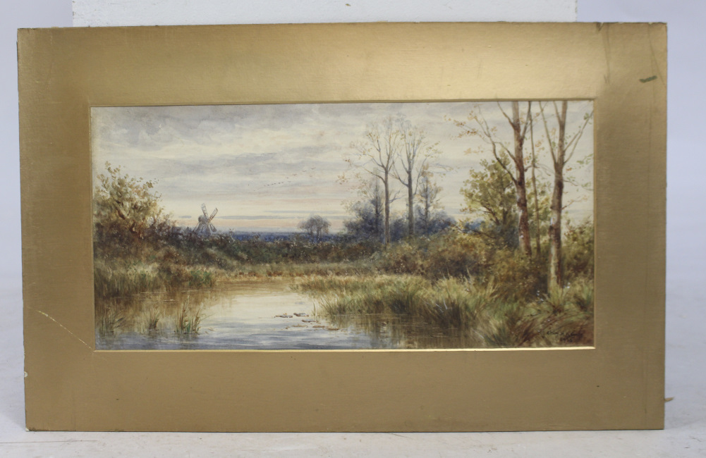 Watercolour Landscape Signed 1925 - Image 5 of 8