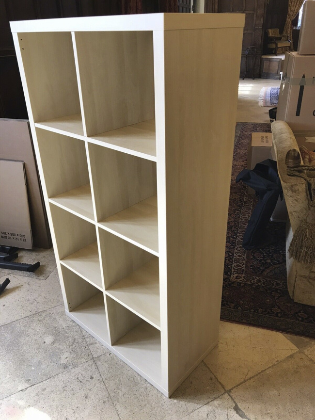 Light Wood Book Shelves Unit - Image 6 of 6