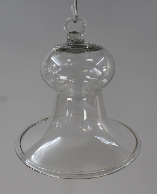 Victorian English Glass Smoke Bell - Image 4 of 4