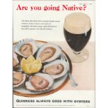 1959 Guinness Advertisement Print "Going Native" G.E. 3167.A