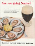 1959 Guinness Advertisement Print "Going Native" G.E. 3167.A