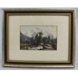 Edwardian Watercolour Landscape by W.L.Guest