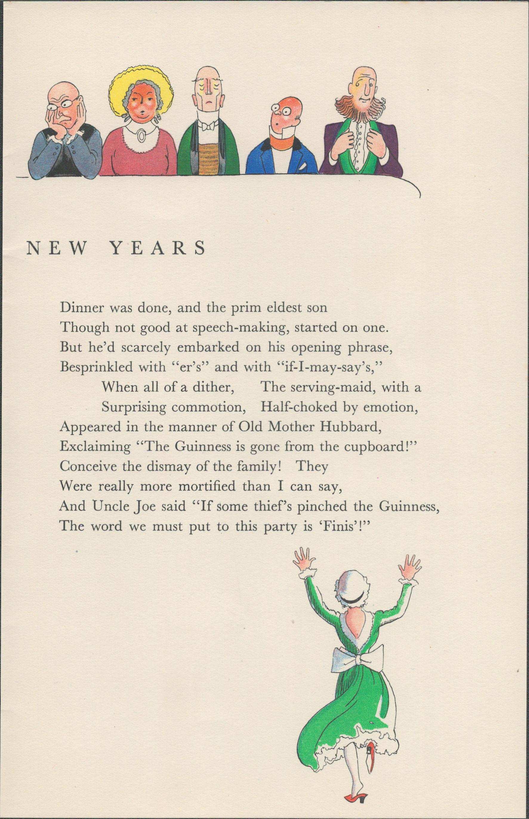 1935 Guinness "Legends & Verses" Double Sided Lithographed Colour Illustration Page No-2 - Image 2 of 2