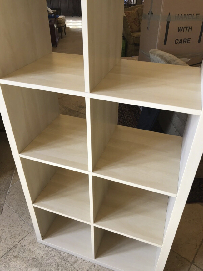 Light Wood Book Shelves Unit - Image 4 of 6