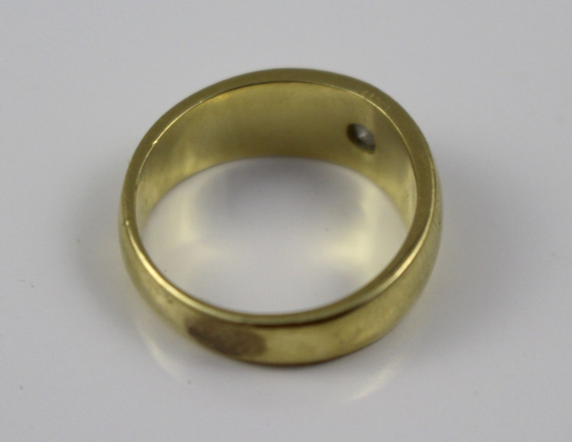 0.28ct Diamond 18ct Gold Signet Ring - Image 4 of 6