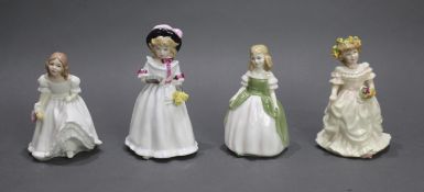 Set of 4 Royal Doulton Figurines