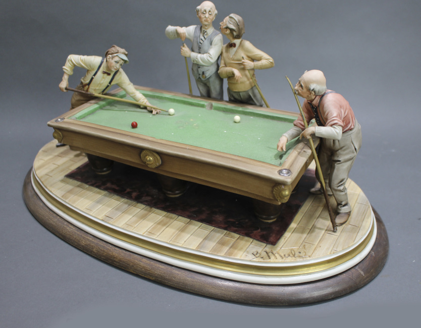 Capodimonte Snooker Table by B.Meuli - Image 7 of 7