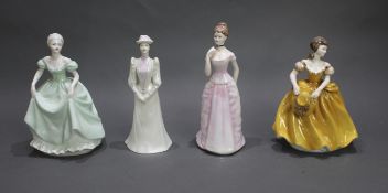 Set of 4 Coalport Figurines